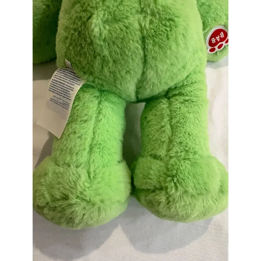 Build-A-Bear Workshop 16 inch Spring Green Frog Plush Stuffed Animal BAB